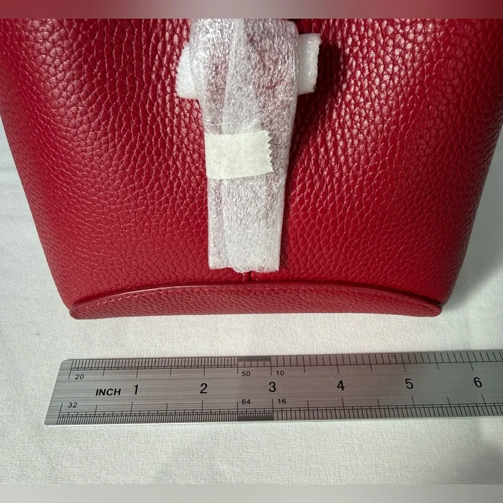 NWT Kate Spade Retail Deco Crossbody Tote Handbag Red Jam KI557 Styled Set